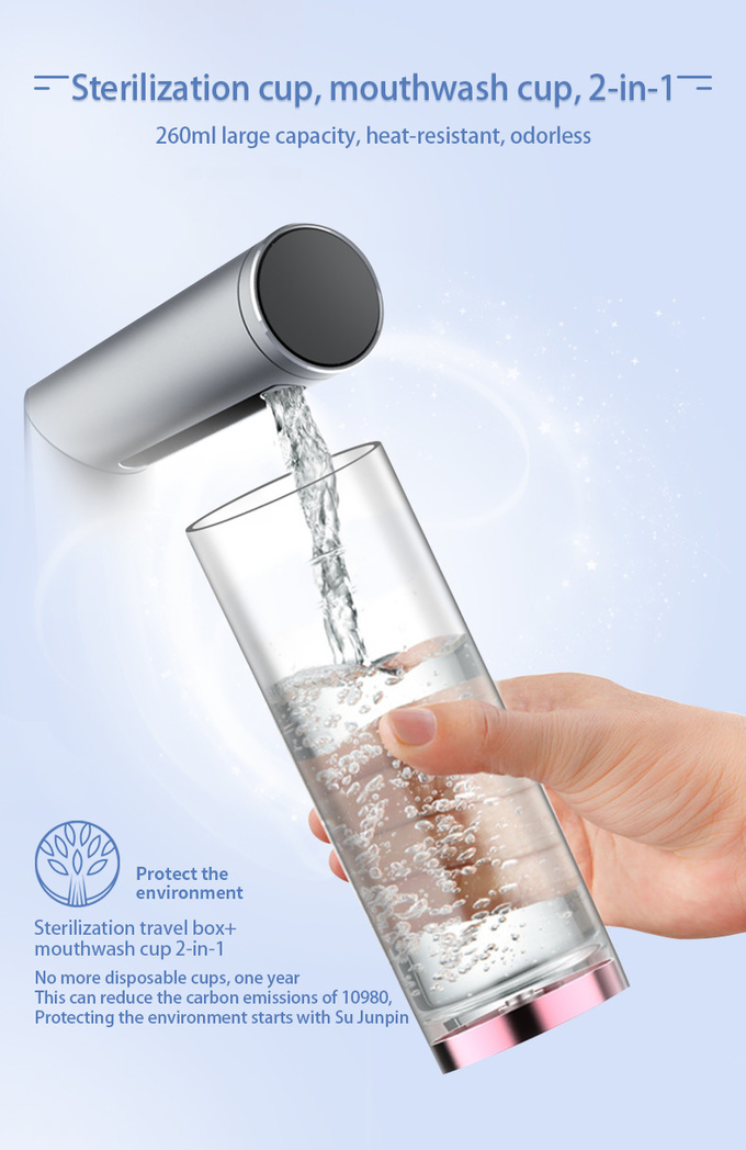 ホットセール 防水電気歯ブラシ 紫外線消毒歯ブラシ 完全自動 ソニック デュポン ソフト ブリスト 11