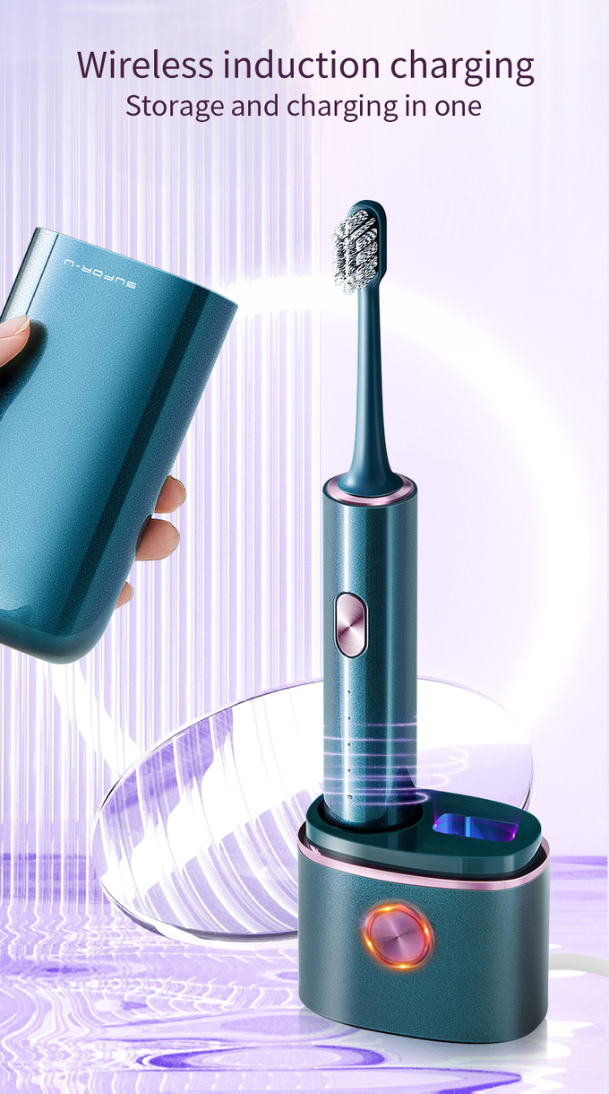UV360消毒カップと4モードの電気歯ブラシメーカー 7